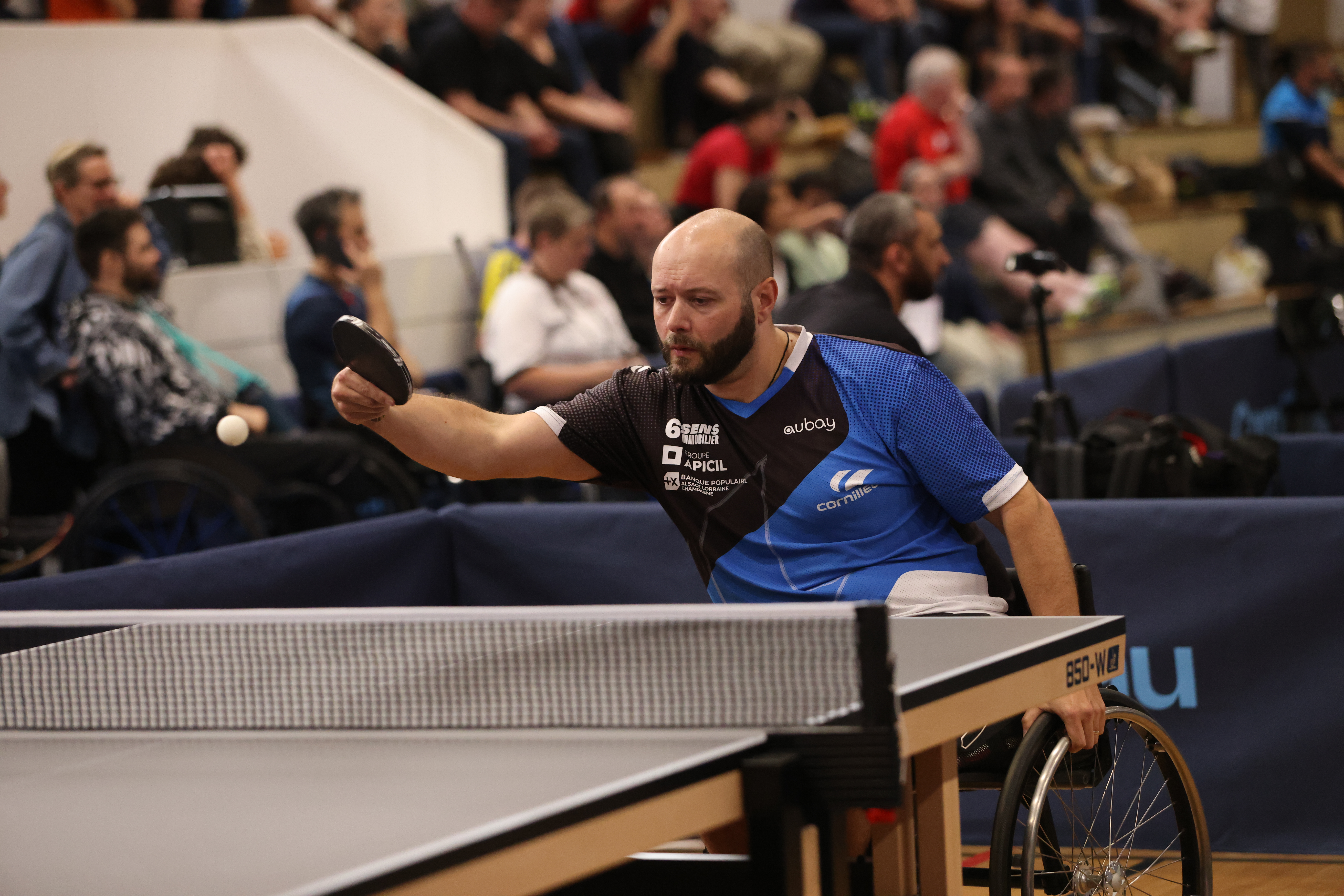 Maxime Thomas - Joueur para tennis de table - Championnats de France Elite 2024