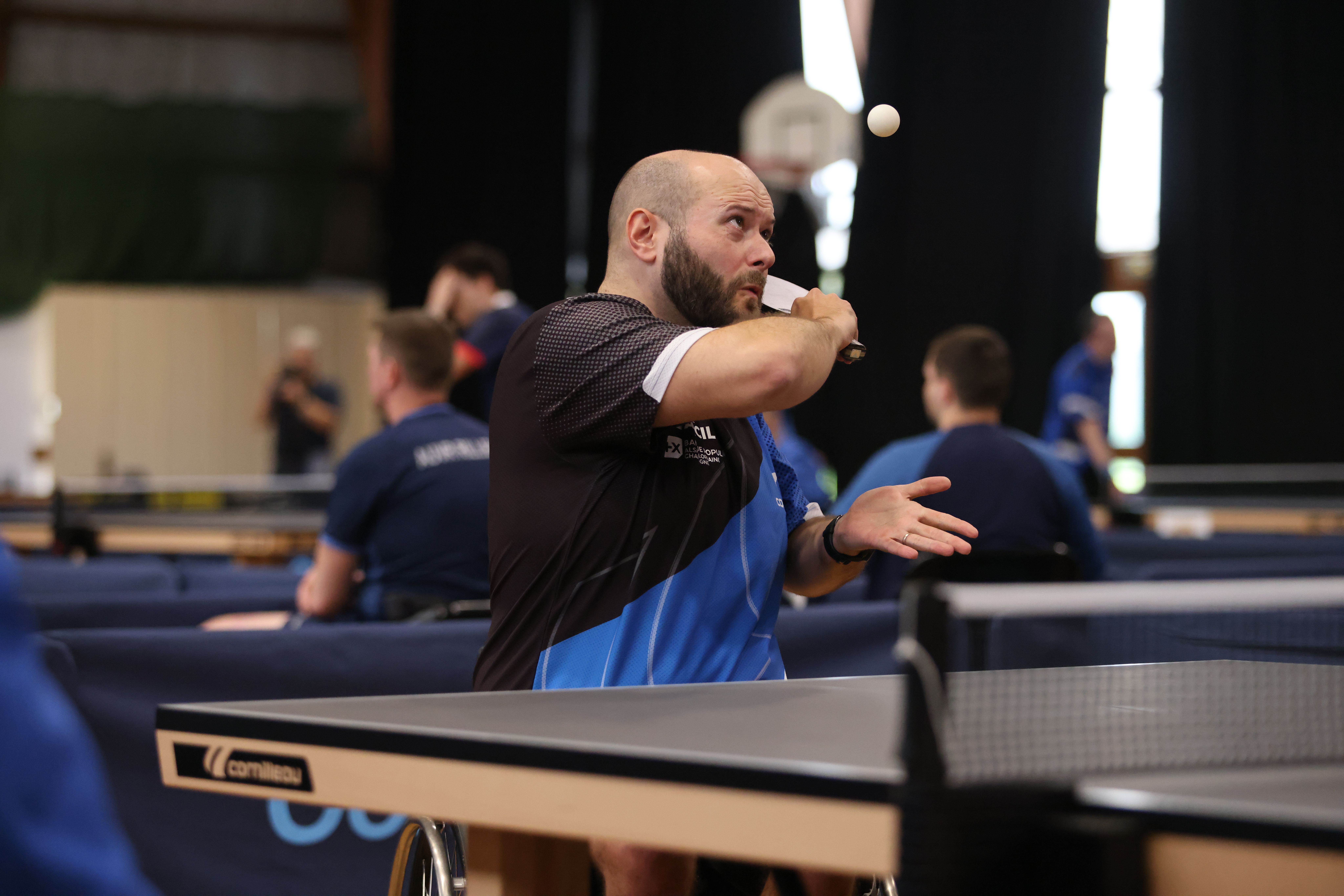 Maxime Thomas - Joueur para tennis de table - Championnats de France Elite 2024