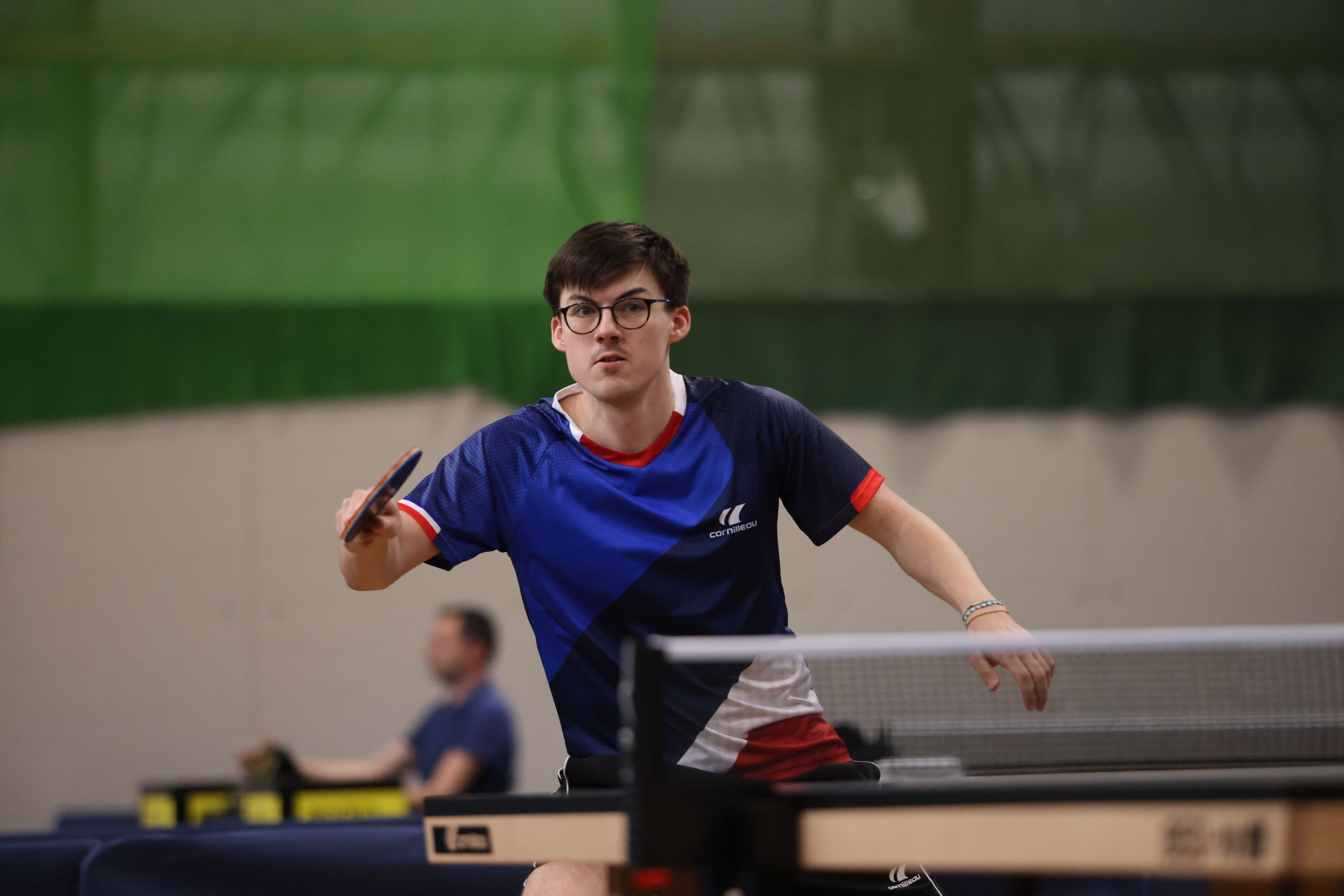 Clément Berthier - Joueur de para tennis de table - Championnats de France Elite 2024