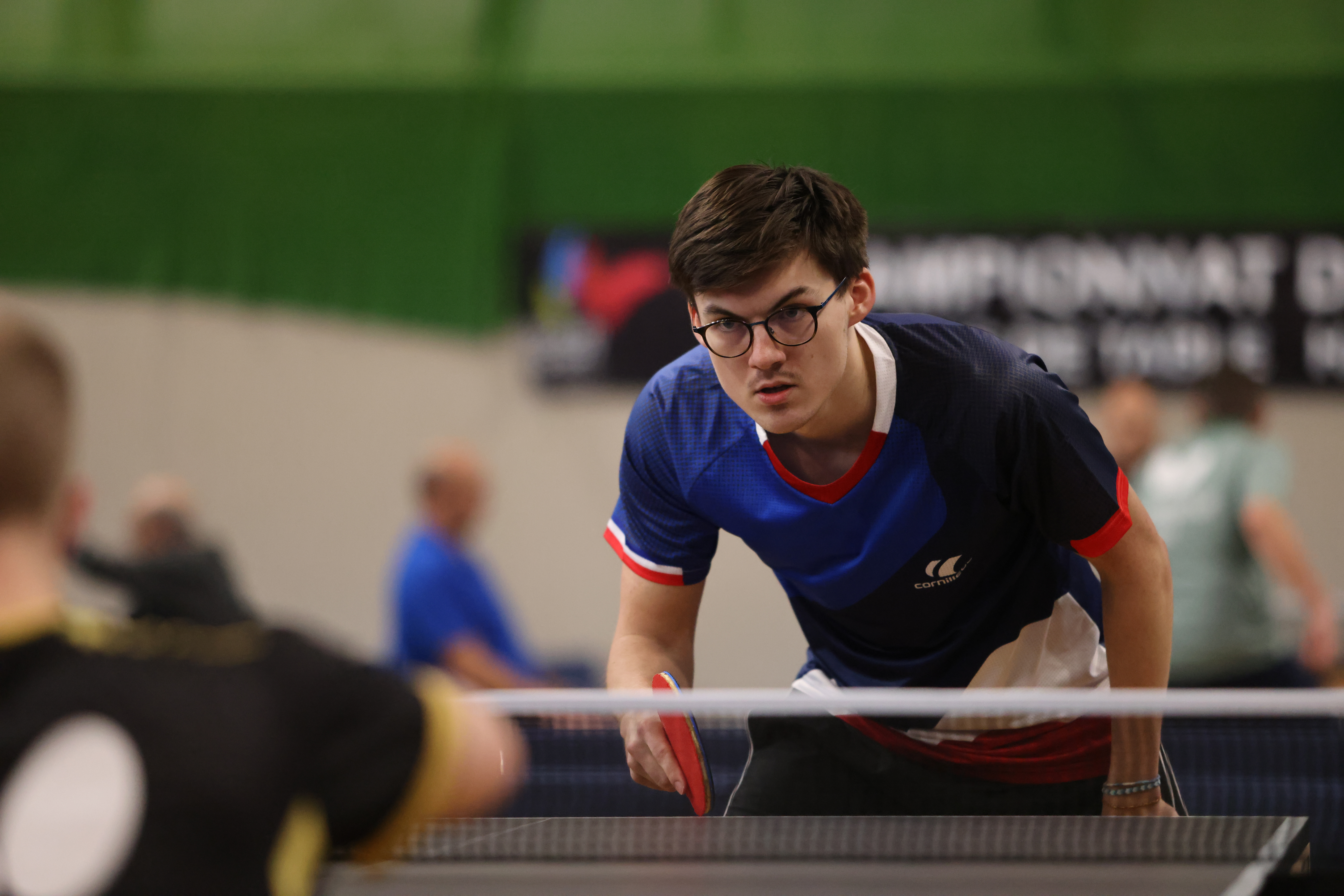 Clément Berthier - Joueur de para tennis de table - Championnats de France Elite 2024
