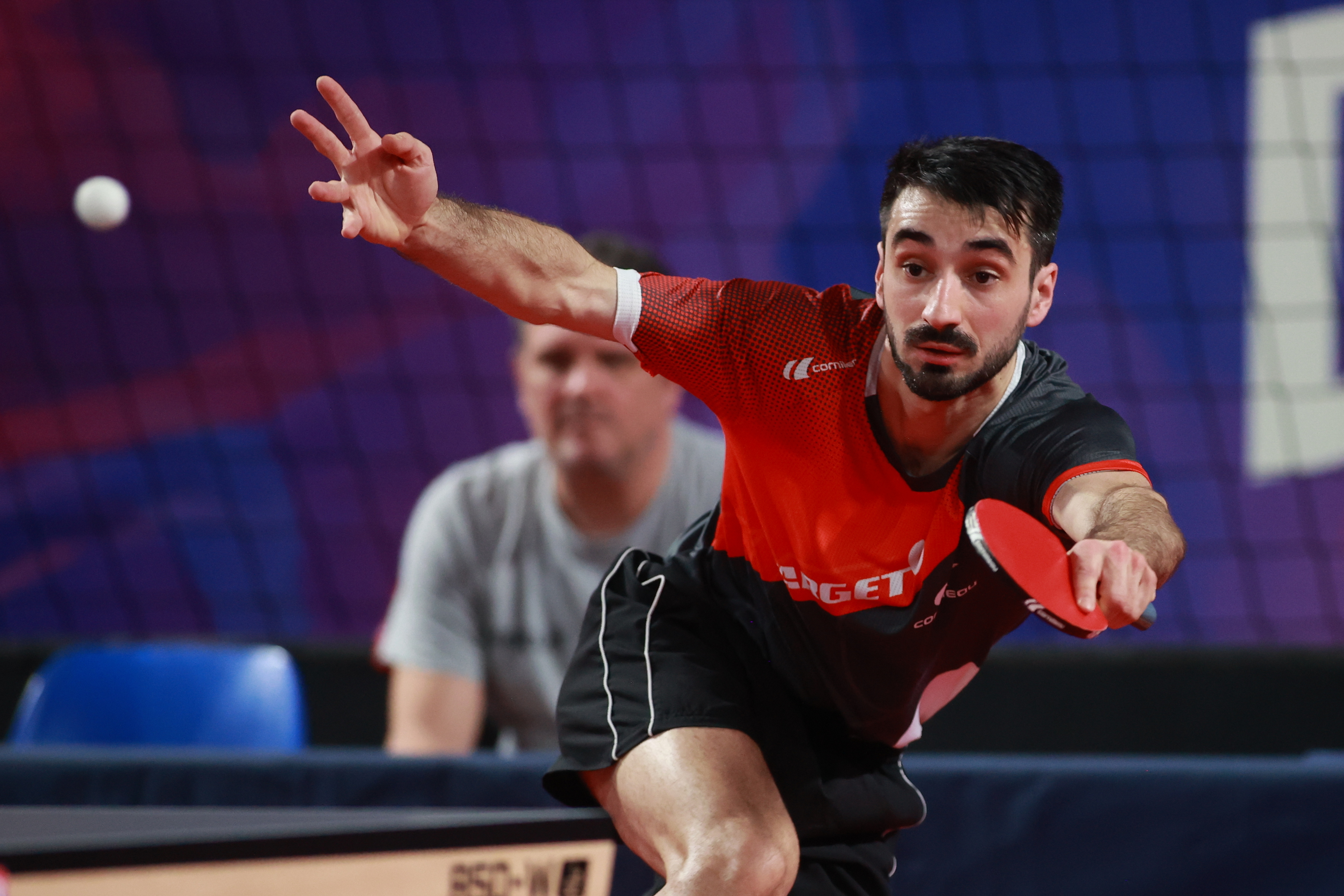 Grégoire Jean - Joueur de tennis de table professionnel - Championnats de France 2024