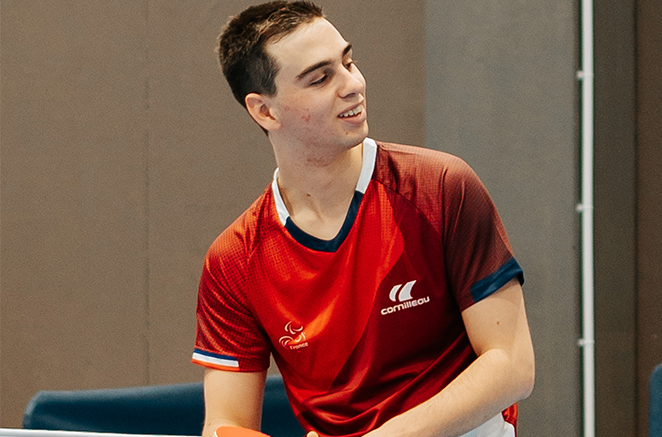 Lucas Didier - Joueur Tennis de table handisport