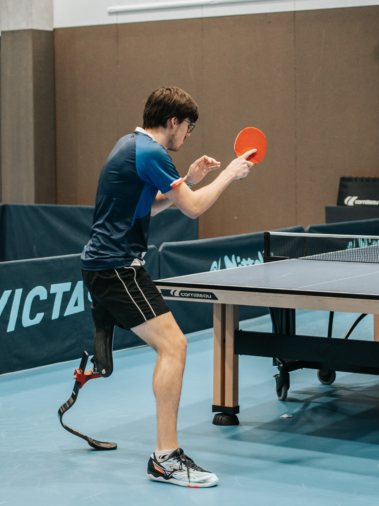 Clément Berthier - Joueur de para tennis de table - Stage équipe de France