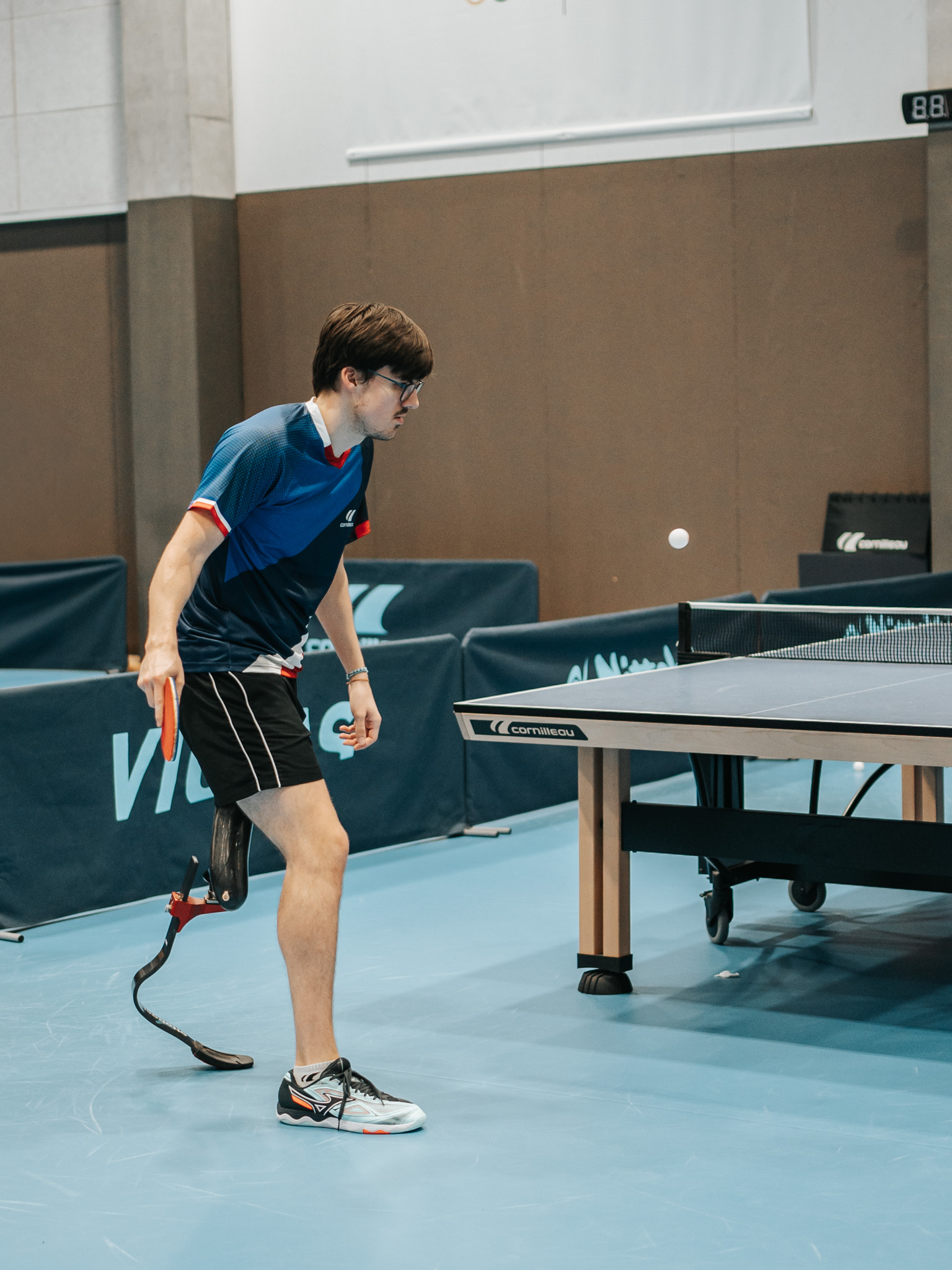 Clément Berthier - Joueur de para tennis de table - Stage équipe de France