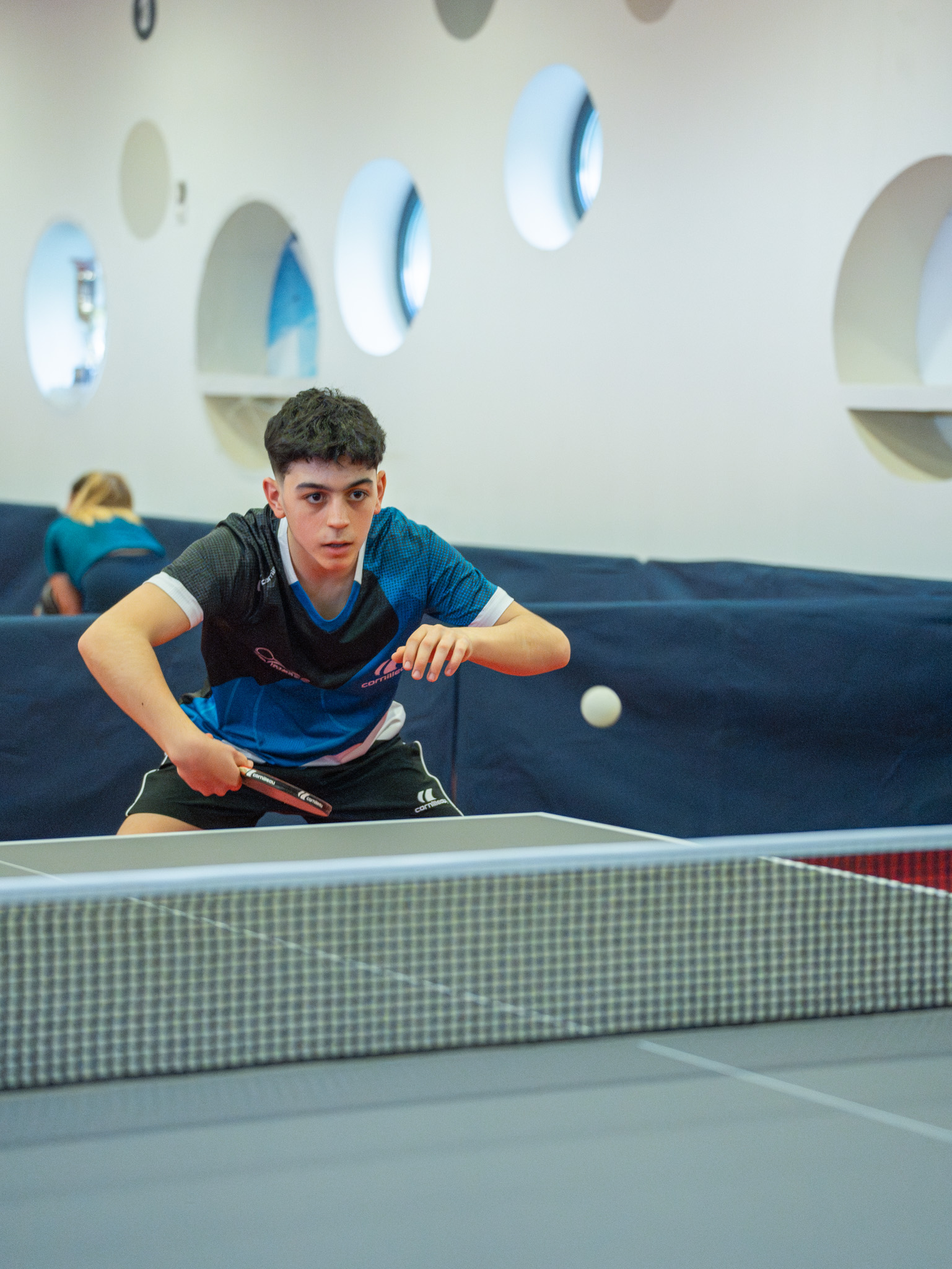 Sandro Cavaillé - jeune joueur de ping-pong Istres TT