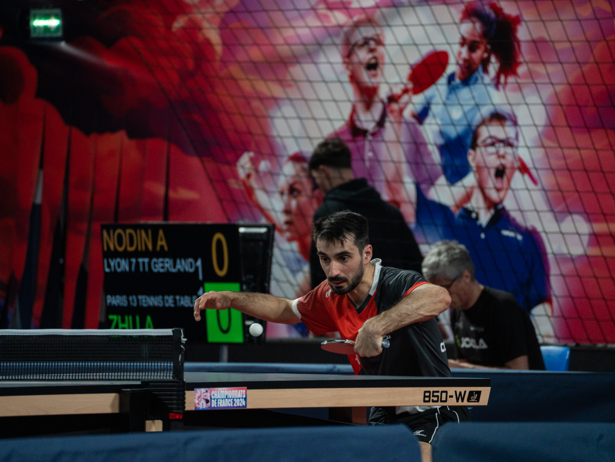 Grégoire Jean - Joueur de tennis de table professionnel - Championnats de France 2024