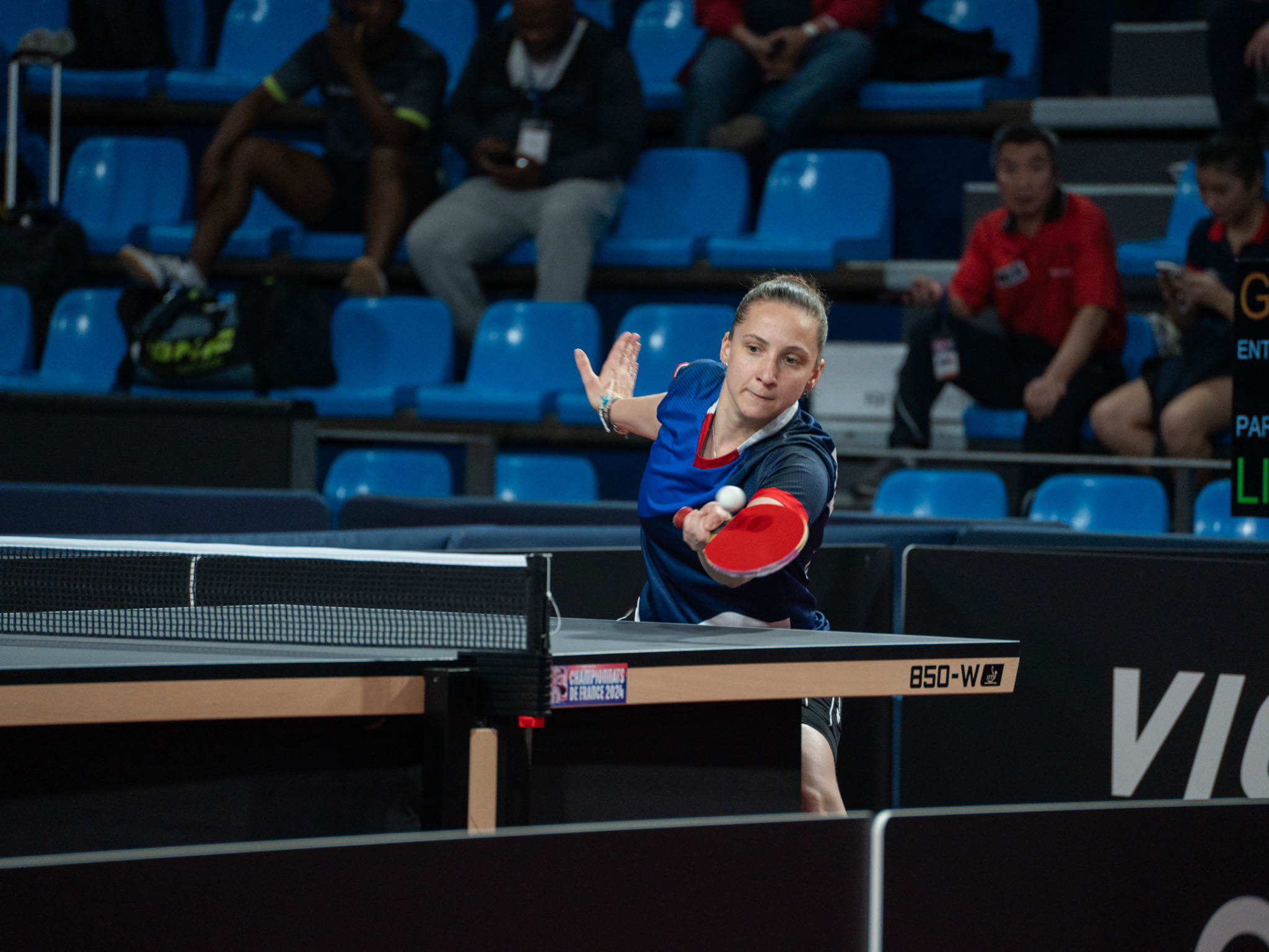 Stéphanie Loeuillette - Joueuse tennis de table professionnelle - Championnats de France 2024