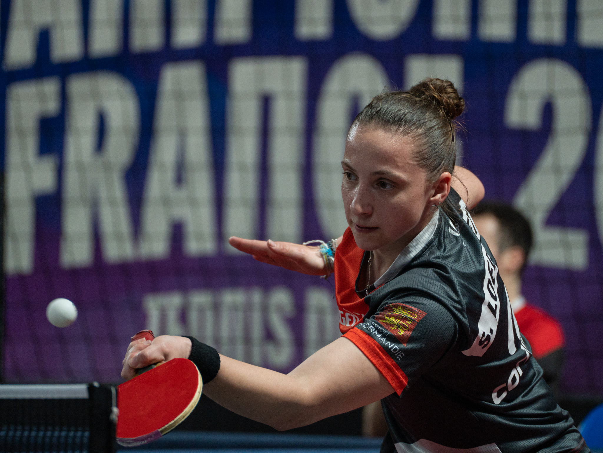 Stéphanie Loeuillette - Joueuse tennis de table professionnelle - Championnats de France 2024