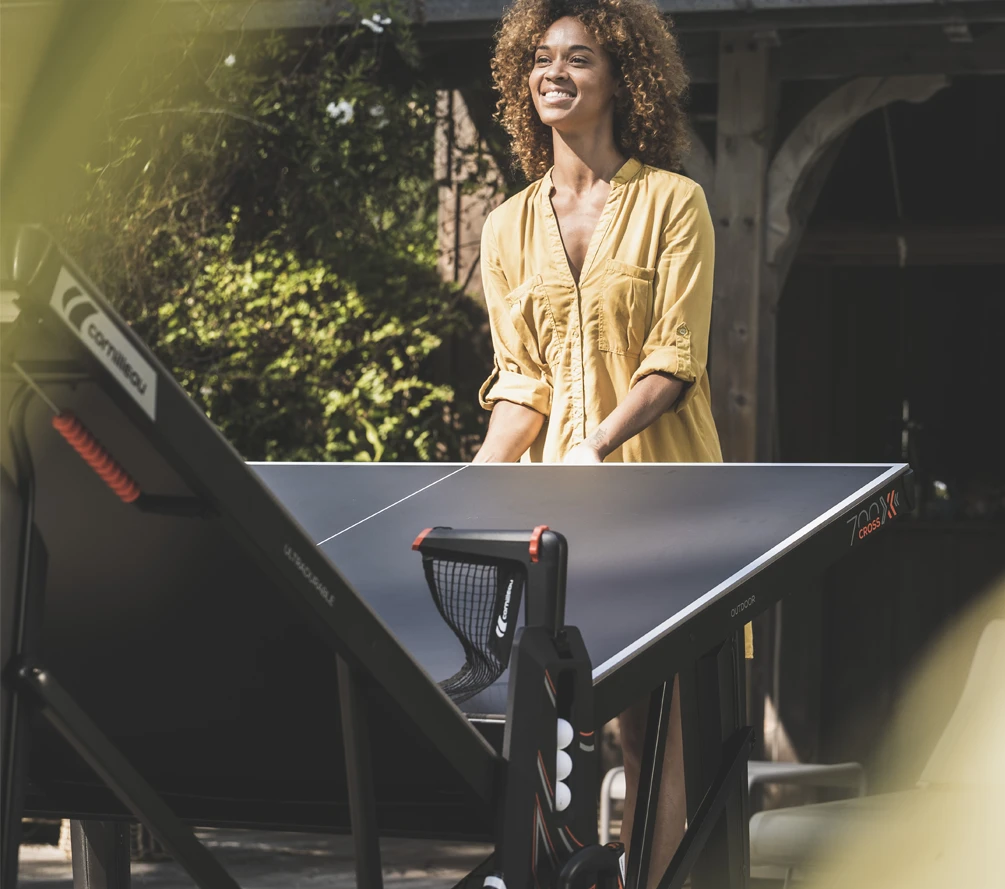 Photo du design filaire de la table de ping-pong origin