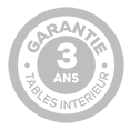 logo garantie 10 ans tables tennis de table indoor