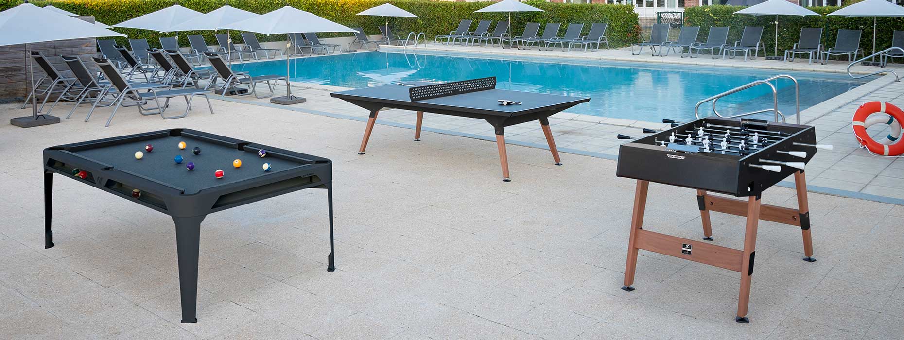 piscine hotel billard ping-pong babyfoot