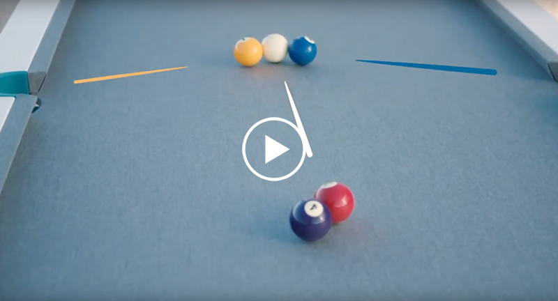 Le splitshot est un classique du genre.